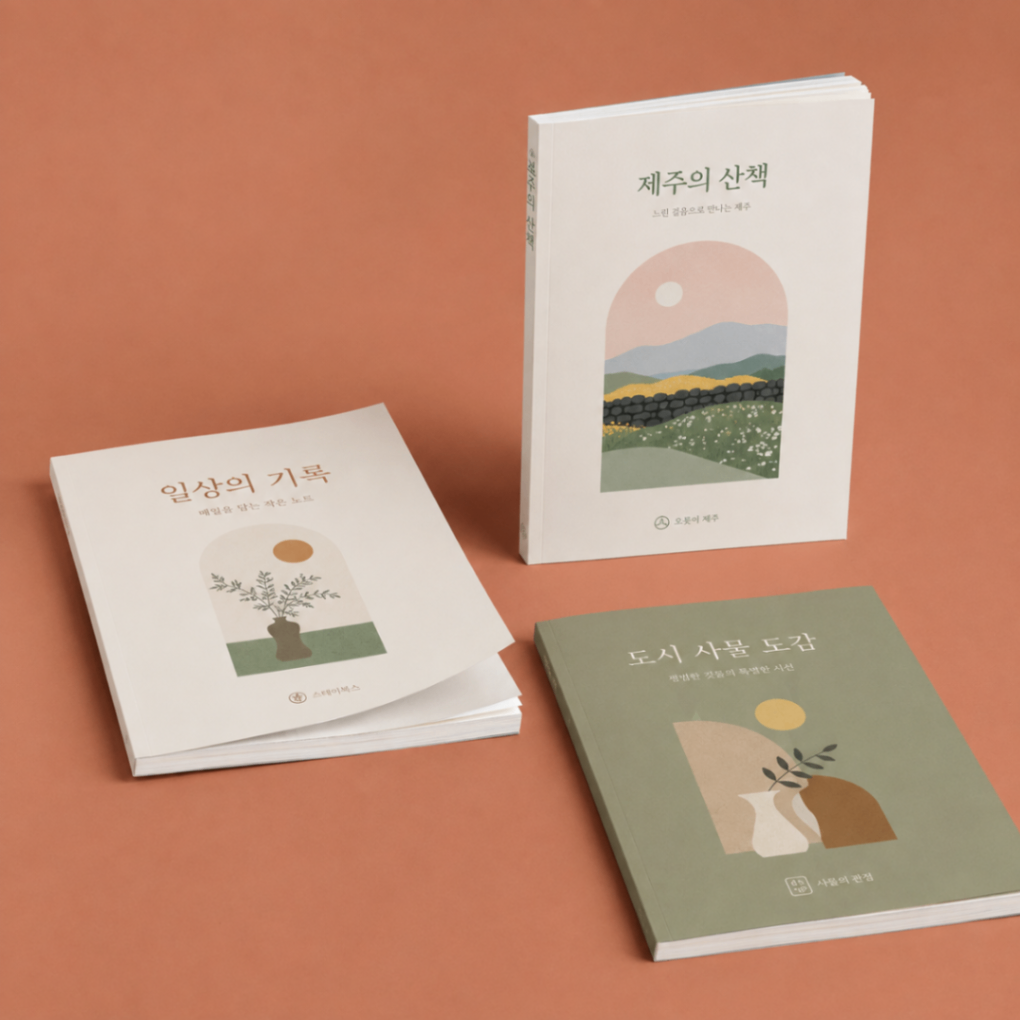 심플 무선 책자