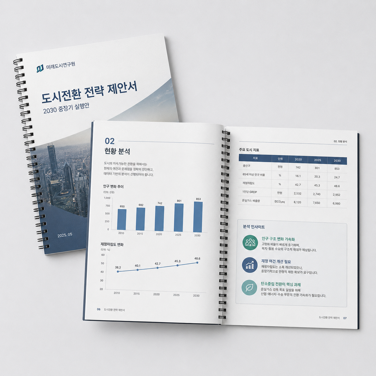 스프링 책자